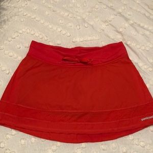 Patagonia coral skort
